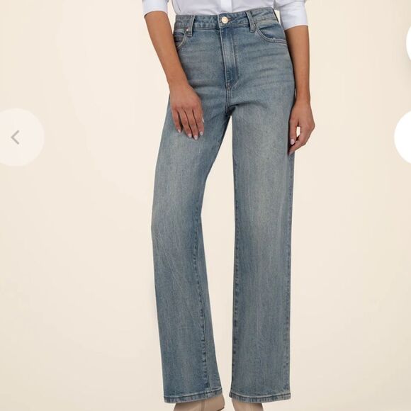 Kut from the Kloth Sienna High Rise Wide Leg - Picture 1 of 10